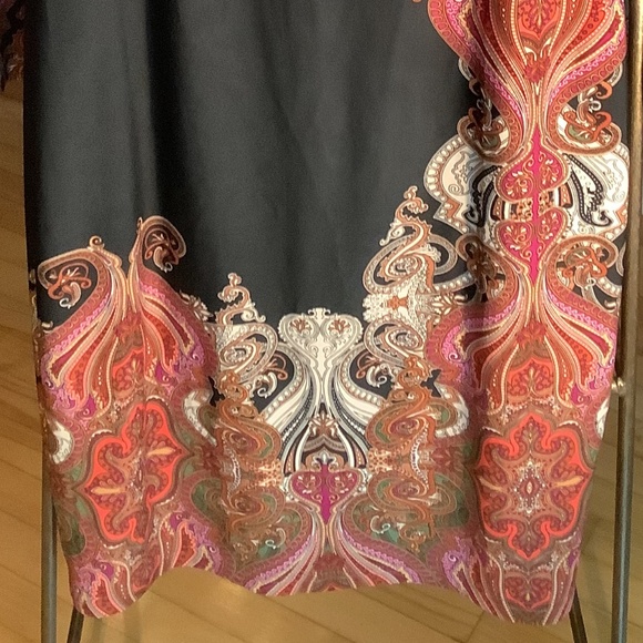 Joseph Ribkoff Paisley 3/4 Sleeve Sheath Dress 🇨🇦 Made - Picture 4 of 9